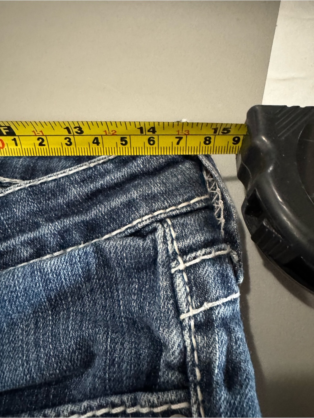 Big Star Remy Low Rise Bootcut Jeans 28R Dark Wash Y2K - Picture 5 of 5